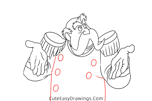 how to draw the king from cinderella - www.cuteeasydrawings.com