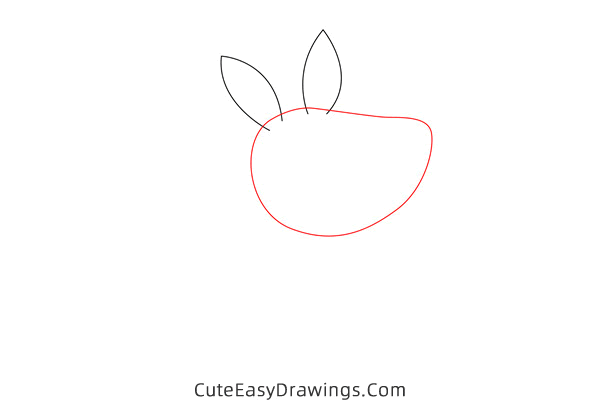 how to draw kylie kangaroo from peppa pig - www.cuteeasydrawings.com