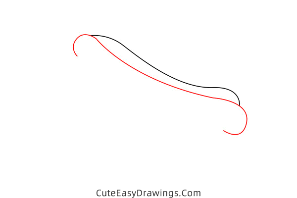 how to draw a hot dog - www.cuteeasydrawings.com