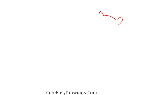 how to draw a black cat easy - www.cuteeasydrawings.com