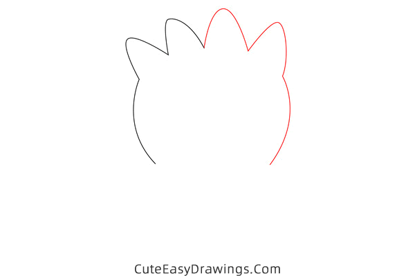 how to draw badtz maru - www.cuteeasydrawings.com