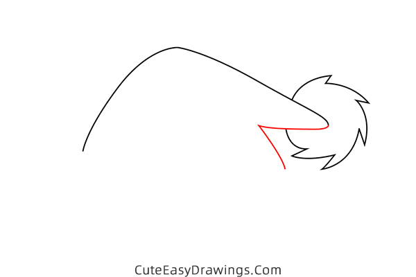 how to draw a santa hat - www.cuteeasydrawings.com