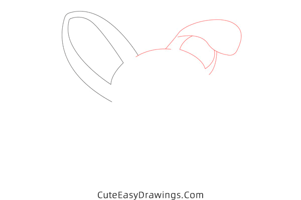 how to draw a cute puppy dog - www.cuteeasydrawings.com