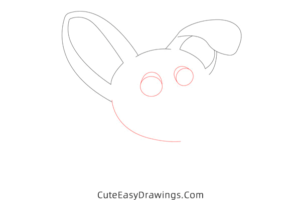 how to draw a cute puppy dog - www.cuteeasydrawings.com