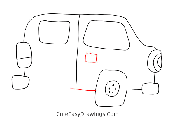 how to draw an suv - www.cuteeasydrawings.com