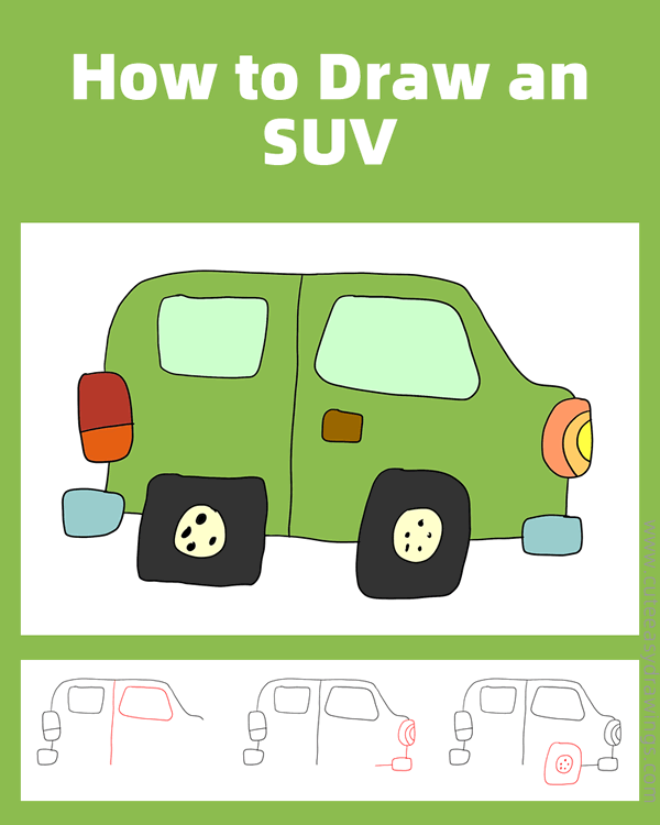 how to draw an suv - www.cuteeasydrawings.com