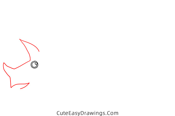 how to draw a triceratops - www.cuteeasydrawings.com