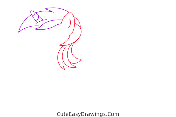 how to draw amethyst star from my little pony - www.cuteeasydrawings.com