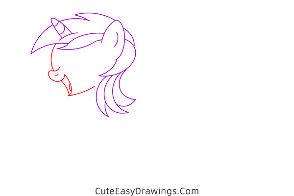 how to draw amethyst star from my little pony - www.cuteeasydrawings.com