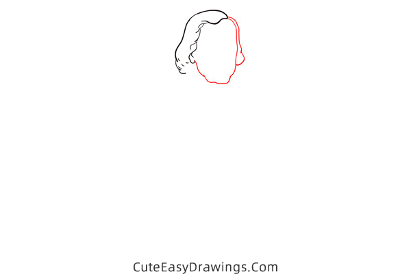 how to draw george washington - www.cuteeasydrawings.com