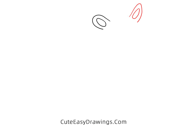 how to draw a lamb - www.cuteeasydrawings.com