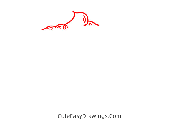 how to draw chicken nuggets - www.cuteeasydrawings.com