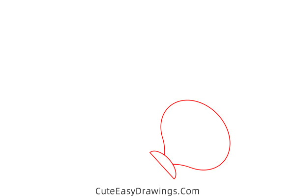 how to draw a seashell - www.cuteeasydrawings.com