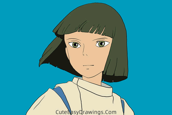 how to draw haku from spirited away - www.cuteeasydrawings.com