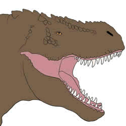 How to Draw a Realistic T. Rex Head Step by Step