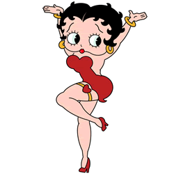 How to Draw Betty Boop Step by Step