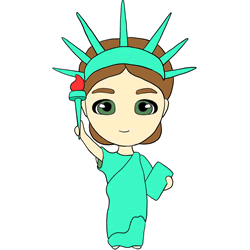 How to Draw the Statue of Liberty Easy Step by Step