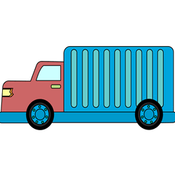 How to Draw a Truck Step by Step