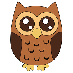 How to Draw a Cute Owl Step by Step