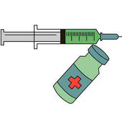 How to Draw a Syringe and a Vaccine Step by Step