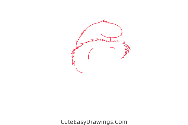 how to draw farmer smurf - www.cuteeasydrawings.com