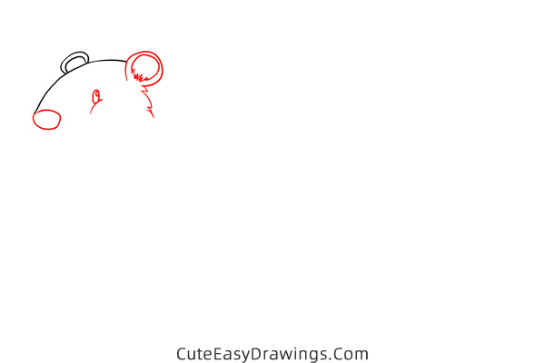 how to draw a beaver - www.cuteeasydrawings.com