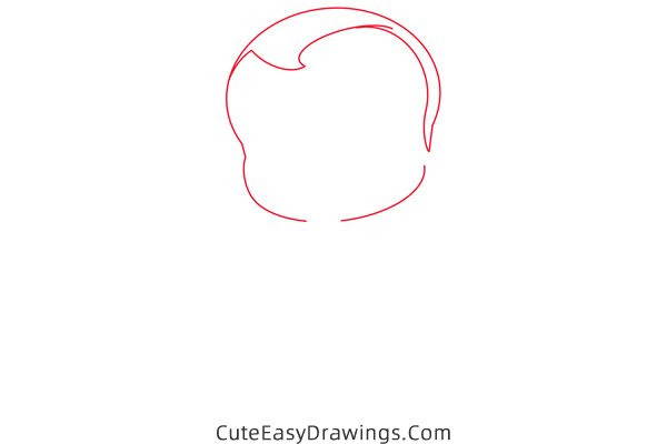 how to draw boss baby - www.cuteeasydrawings.com