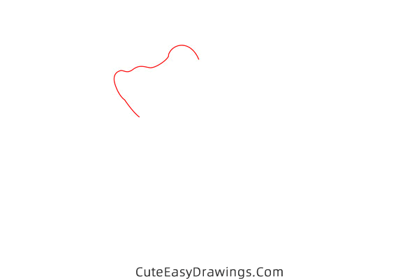 how to draw a blooming rose - www.cuteeasydrawings.com