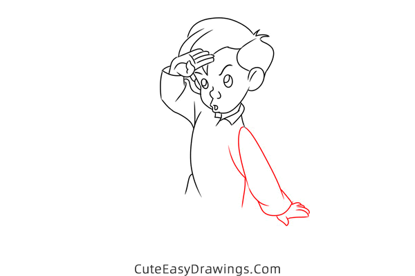 how to draw michael darling from peter pan - www.cuteeasydrawings.com