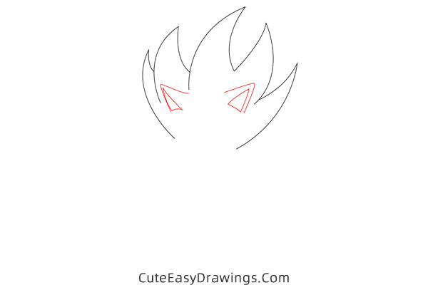 how to draw nazo the hedgehog - www.cuteeasydrawings.com