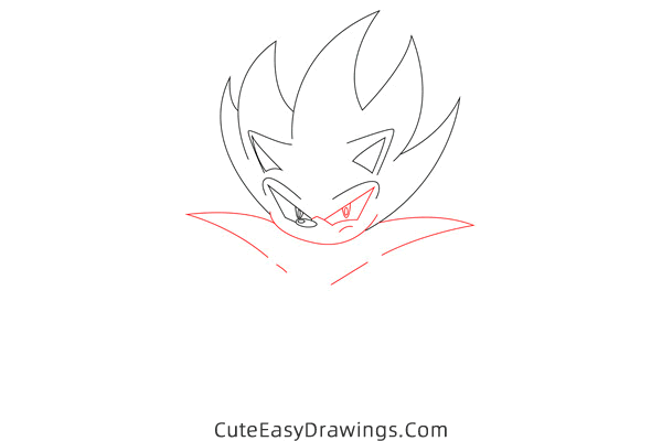 how to draw nazo the hedgehog - www.cuteeasydrawings.com