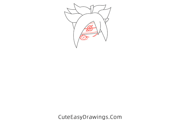 how to draw boruto uzumaki from naruto - www.cuteeasydrawings.com