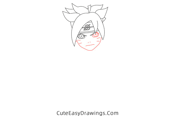 how to draw boruto uzumaki from naruto - www.cuteeasydrawings.com