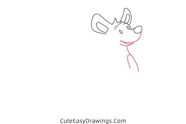 how to draw a kangaroo easy - www.cuteeasydrawings.com