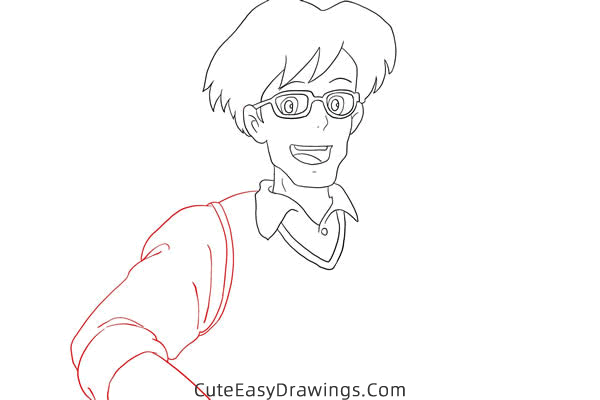 how to draw tatsuo kusakabe from my neighbor totoro - www.cuteeasydrawings.com