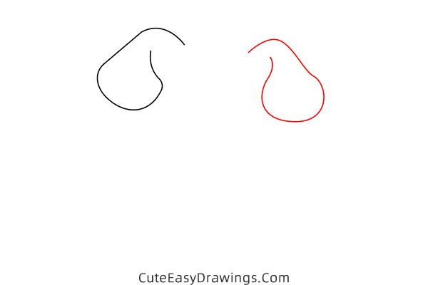 how to draw a pig face - www.cuteeasydrawings.com