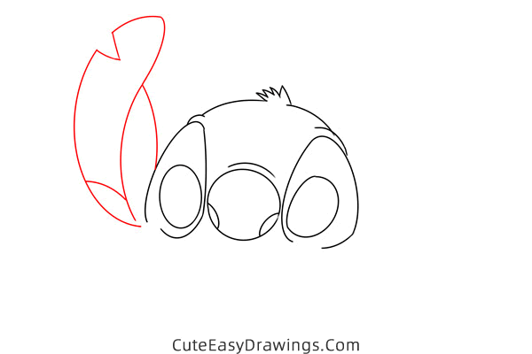 how to draw stitch face - www.cuteeasydrawings.com