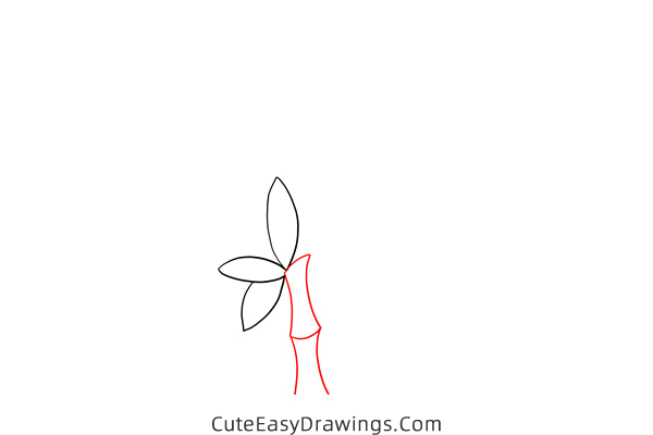 how to draw bamboo - www.cuteeasydrawings.com