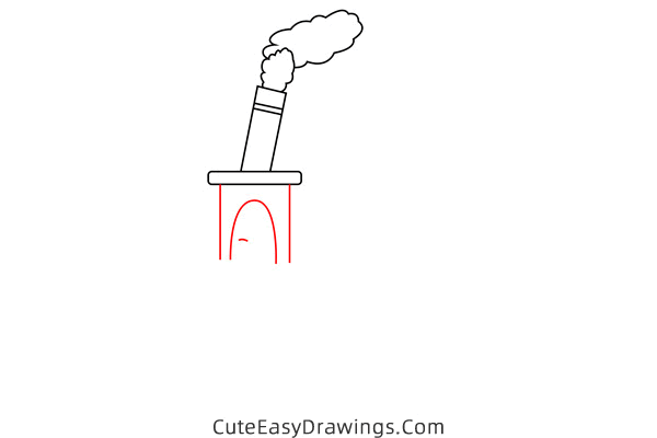 how to draw a steamboat - www.cuteeasydrawings.com