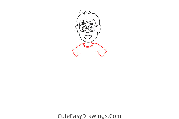 how to draw a dad - www.cuteeasydrawings.com