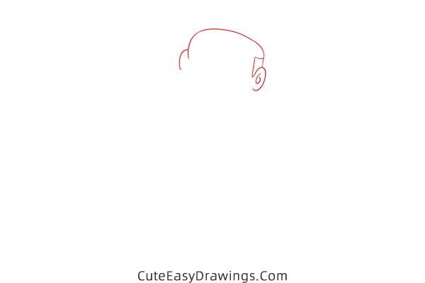 how to draw kaminari from doraemon - www.cuteeasydrawings.com