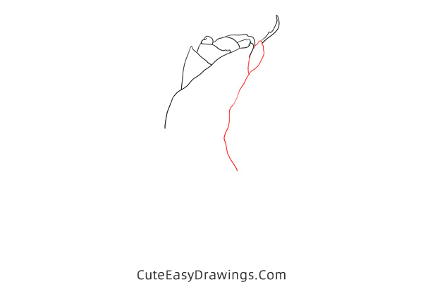 how to draw a realistic rose - www.cuteeasydrawings.com