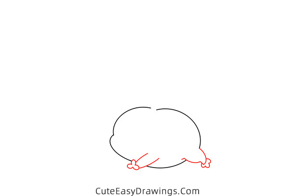 how to draw patamon from digimon - www.cuteeasydrawings.com