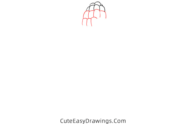 how to draw a corn - www.cuteeasydrawings.com