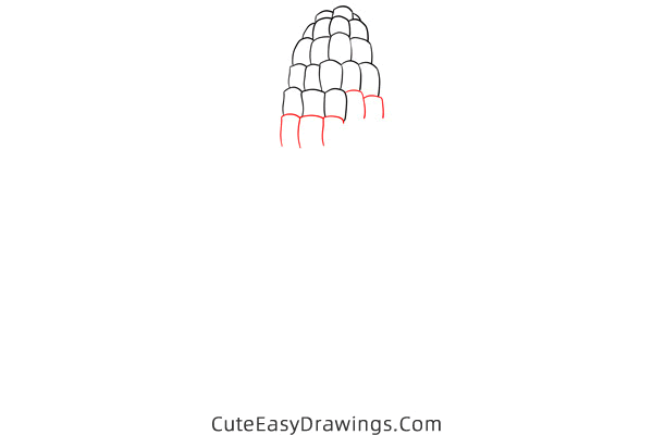 how to draw a corn - www.cuteeasydrawings.com