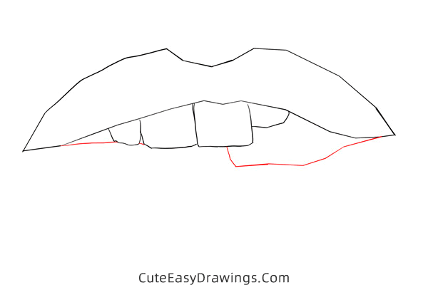 how to draw female lips - www.cuteeasydrawings.com