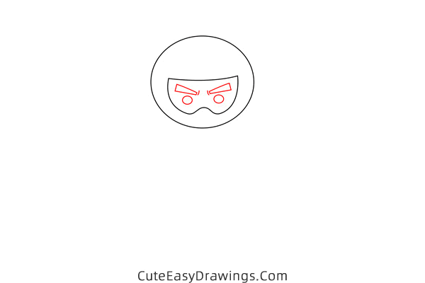 how to draw a ninja easy - www.cuteeasydrawings.com