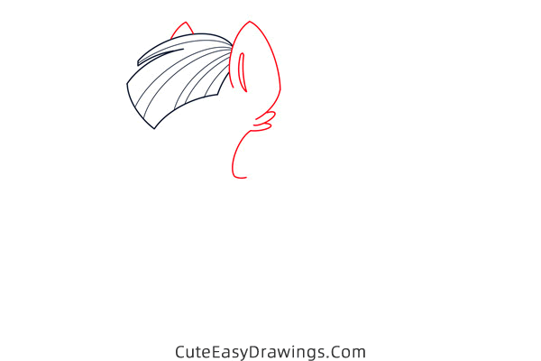 how to draw sonata dusk from my little pony - www.cuteeasydrawings.com