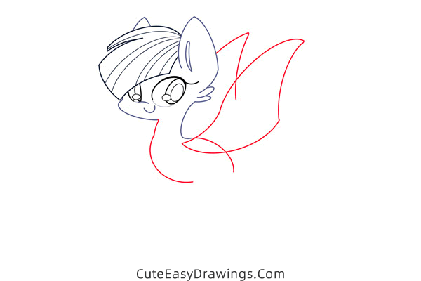 how to draw sonata dusk from my little pony - www.cuteeasydrawings.com