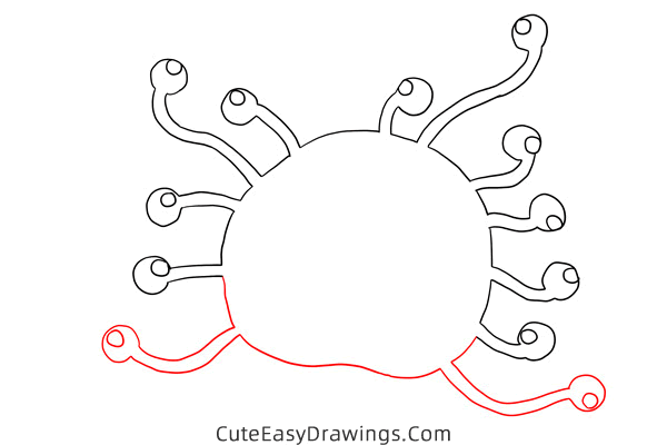 how to draw a virus - www.cuteeasydrawings.com